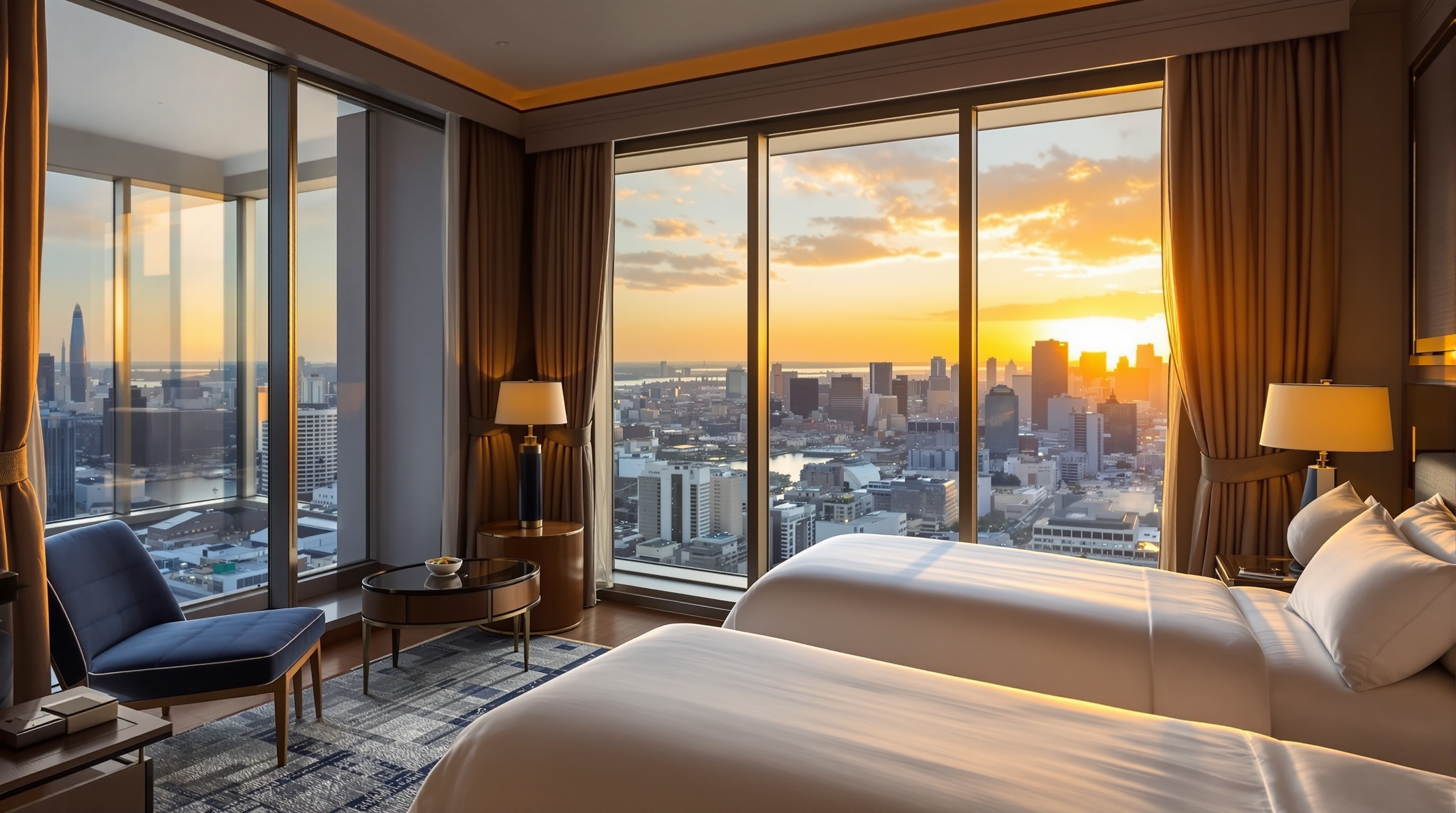 Evening View from Room